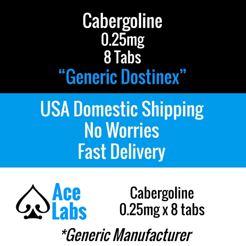Cabergoline “Caber” 0.5mg x 4 Tabs