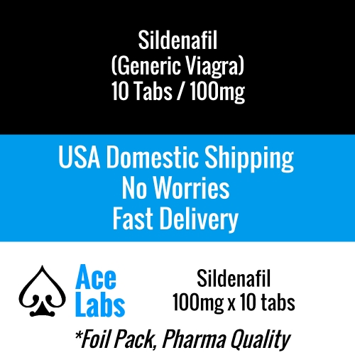 Sildenafil 100mg x 10 Tabs (Generic Viagra)