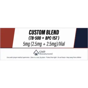 Custom Blend BPC-157 2.5mg and TB-500 2.5mg