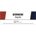 Retatrutide 10mg per vial kit