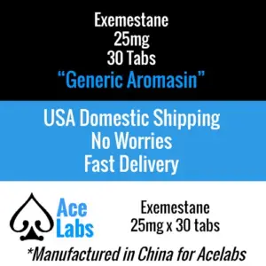 Exemestane 25mg x 30 Tabs (Aromasin)