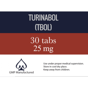 Turinabol – TBOL by AceLabs 25mg x 30 Tabs