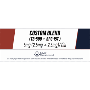 Custom Blend BPC-157 2.5mg and TB-500 2.5mg