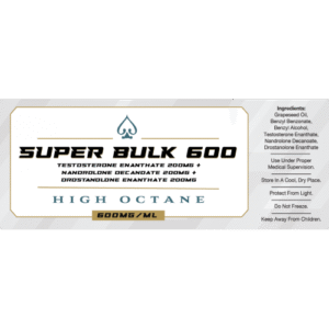 Super Bulk 600 High Octane GMP (Test E , Deca, Mast E)